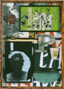 Biorama # 2, framed assemblage, 2004